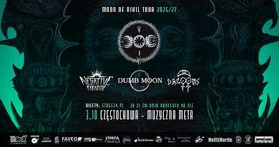 Plakat - Negative Paradise, Dumb Moon, Bazooms