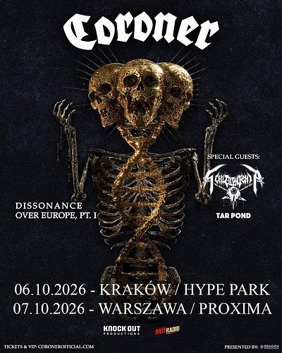 Plakat - Coroner, Schizophrenia, Tar Pond