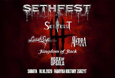 Plakat - Setheist, Leash Eye, Aterra, Kingdom of Rock