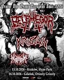 Koncert Belphegor, Krisiun, Asagraum