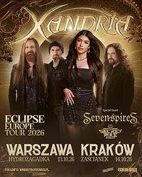 Plakat - Xandria, Seven Spires, Secret Rule Plakat - Xandria, Seven Spires, Secret Rule