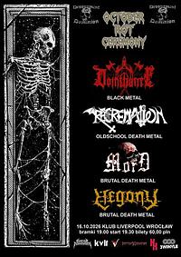 Plakat - Dominance, Recremation, Mord, Hegony Plakat - Dominance, Recremation, Mord, Hegony