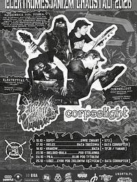Plakat - Elektrytuał, Corpselight, Data Corrupter Plakat - Elektrytuał, Corpselight, Data Corrupter