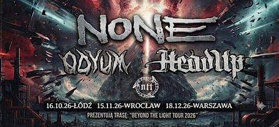 Plakat - None, Odyum, Headup