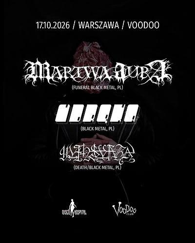 Plakat - Martwa Aura, Udręka, Mansvara