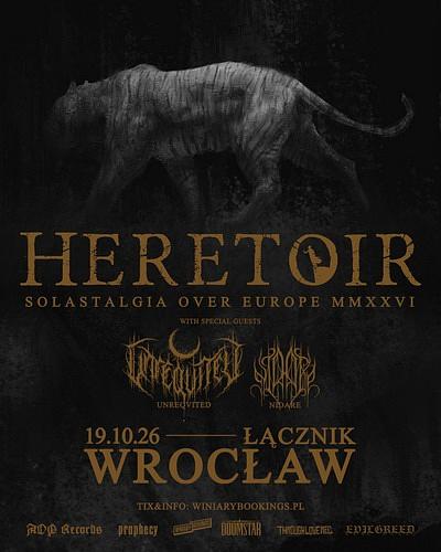 Plakat - Heretoir, Unreqvited, Nidare