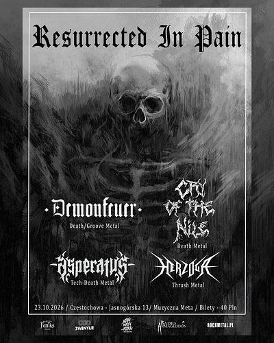Plakat - Demonfeuer, Cry of the Nile, Asperatus