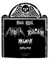 Plakat - Morbid, Gehenna, Arkona (Polska) Plakat - Morbid, Gehenna, Arkona (Polska)