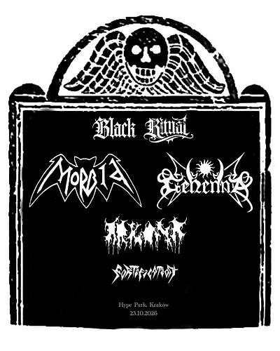 Plakat - Morbid, Gehenna, Arkona (Polska)