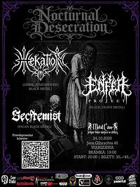 Plakat - Hekation, Enfer, Secfremist Plakat - Hekation, Enfer, Secfremist