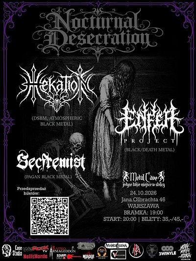 Plakat - Hekation, Enfer, Secfremist