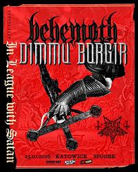 Plakat - Behemoth, Dimmu Borgir, Dark Funeral Plakat - Behemoth, Dimmu Borgir, Dark Funeral