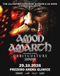 Plakat - Amon Amarth, Orbit Culture, Soilwork Plakat - Amon Amarth, Orbit Culture, Soilwork