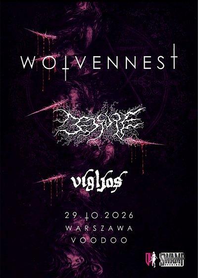 Plakat - Wolvennest, Bedsore, Vigljós