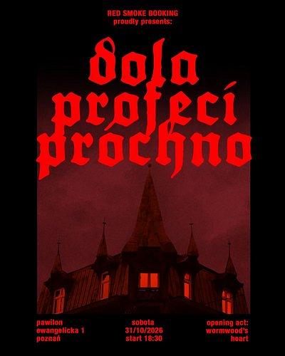 Plakat - Dola, Profeci, Próchno, Wormwood's Heart