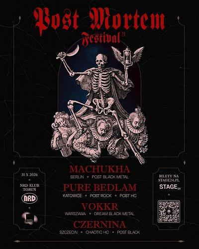 Plakat - Post Mortem Festival
