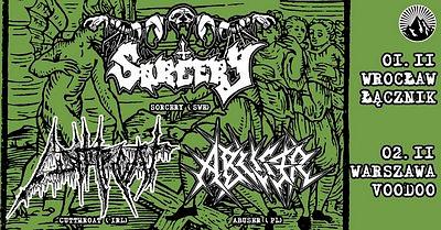 Plakat - Sorcery, Cutthroat, Abuser