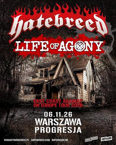 Plakat - Hatebreed, Life Of Agony