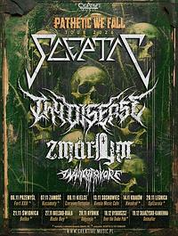 Plakat - Sceptic, Thy Disease, Anthropovore Plakat - Sceptic, Thy Disease, Anthropovore