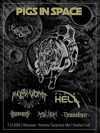 Plakat - Nuclear Vomit, Planet Hell, Asperatus