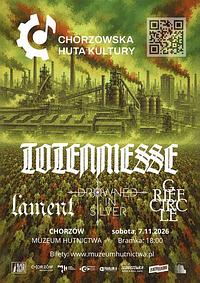 Plakat - Totenmesse, Drowned in Silver, Grief Circle Plakat - Totenmesse, Drowned in Silver, Grief Circle