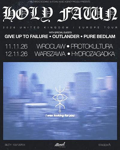 Plakat - Holy Fawn, Give Up To Failure, Outlander