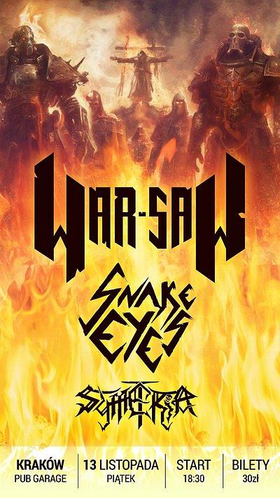 Plakat - War-Saw, Snake Eyes, Symetria