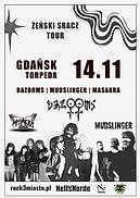 Koncert Bazooms, Mudslinger, Masakra