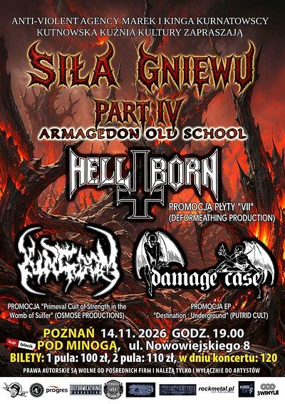 Plakat - Hell-Born, Kingdom, Damage Case