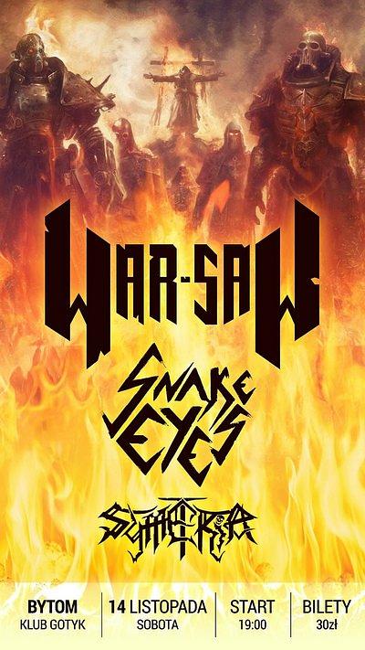 Plakat - War-Saw, Snake Eyes, Symetria