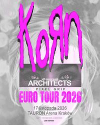 Plakat - Korn, Architects, Pixel Grip