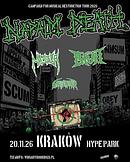 Koncert Napalm Death, Master, Brat, Goatburner