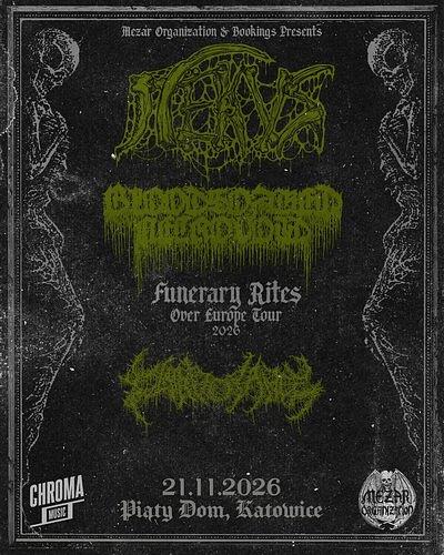 Plakat - Nekus, Bloodsoaked Necrovoid, Clairvoyance