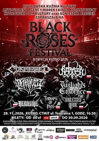 Plakat - Black Roses Fest
