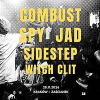 Plakat - Combust, Spy, Jad, Sidestep, Witch Clit Plakat - Combust, Spy, Jad, Sidestep, Witch Clit