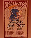 Koncert I Am Morbid, Atheist, Cancer, Narcotic Wasteland