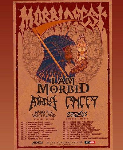 Plakat - I Am Morbid, Atheist, Cancer, Narcotic Wasteland
