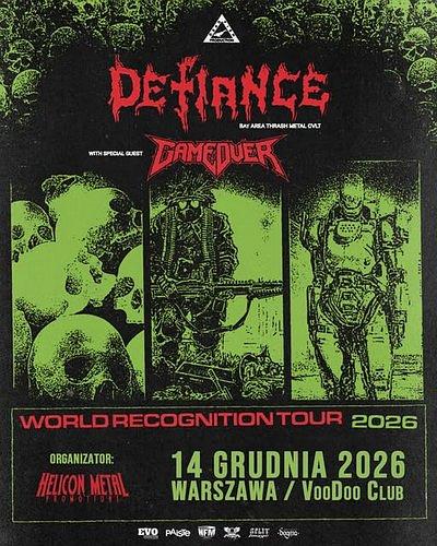 Plakat - Defiance, Game Over