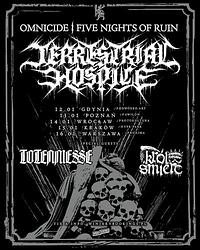 Plakat - Terrestrial Hospice, Totenmesse Plakat - Terrestrial Hospice, Totenmesse
