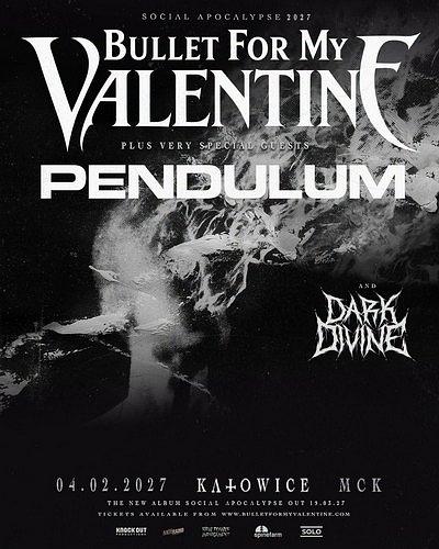 Plakat - Bullet For My Valentine, Pendulum