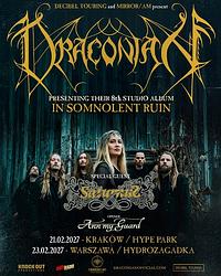 Plakat - Draconian, Saturnus, Ann My Guard