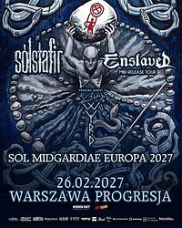 Plakat - Sólstafir, Enslaved, Gaahls Wyrd Plakat - Sólstafir, Enslaved, Gaahls Wyrd