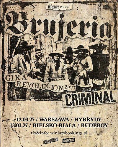 Plakat - Brujeria, Criminal