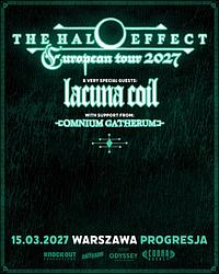 Plakat - The Halo Effect, Lacuna Coil, Omnium Gatherum