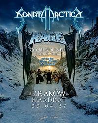 Plakat - Sonata Arctica, Rage i Lingua Mortis Orchestra