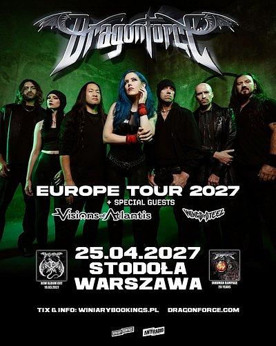 Plakat - Dragonforce, Visions Of Atlantis